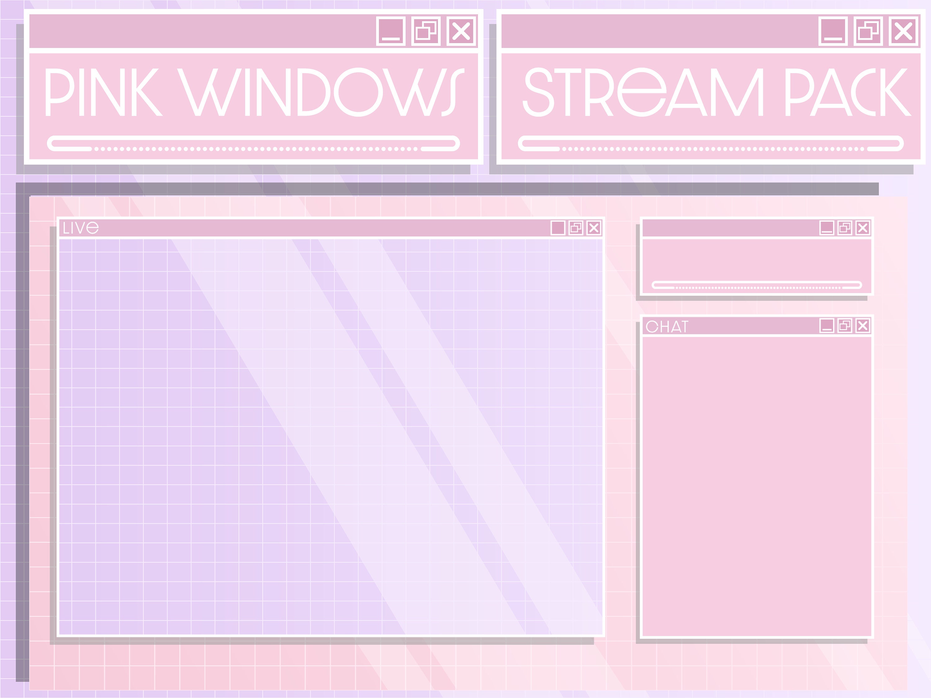 Intermission screen overlays (Just Chatting)