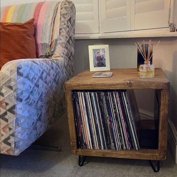 Vinyl Record Storage Unit Coffee Table Record Storage Vinyl