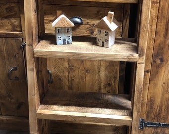 Bespoke ladder shelving unit