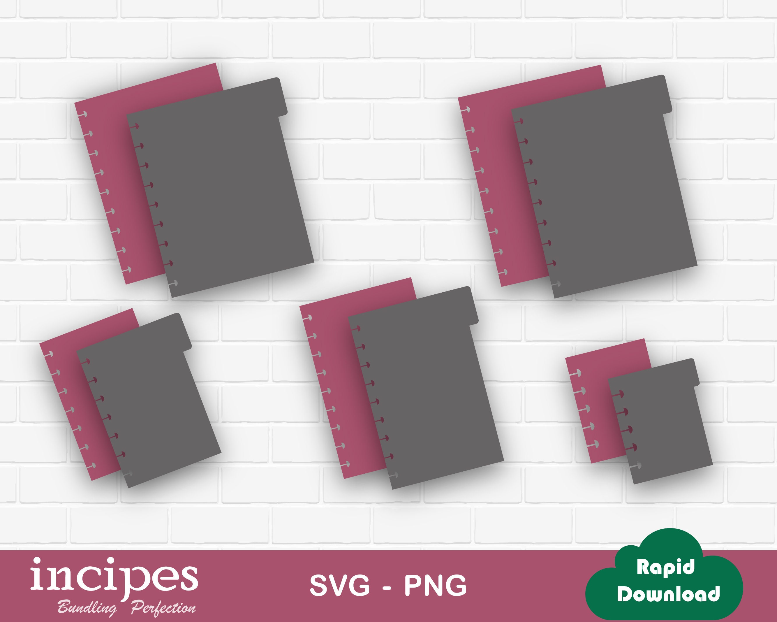 DIY Disc Bound Planner With Divider Page Templatesclassic Etsy