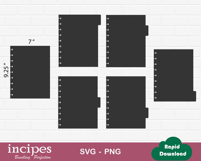 DIY Disc Bound Planner Page Templates Classic Happy Planner Etsy