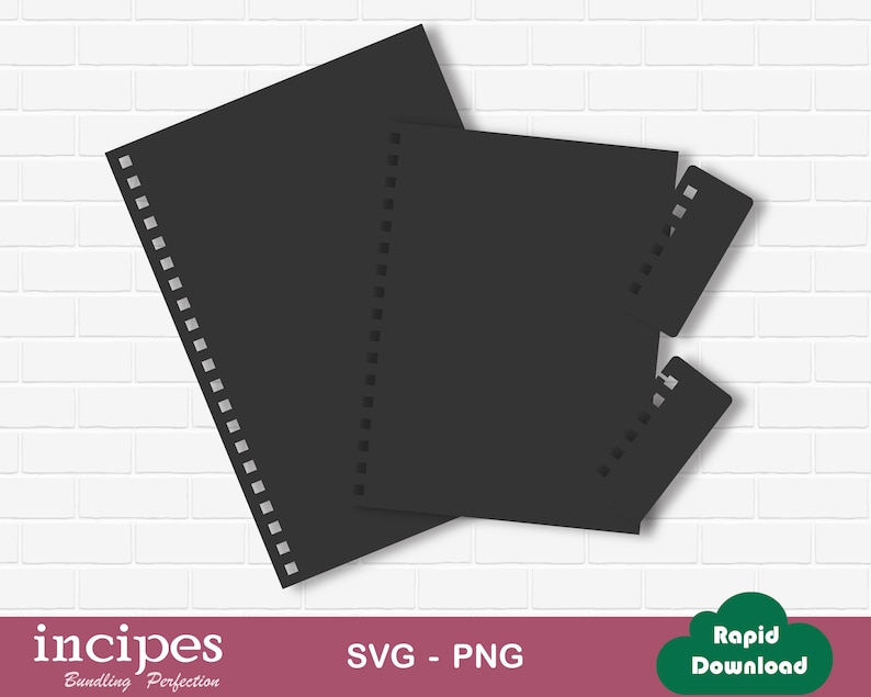 DIY Spiral Bound Planner Page Templates Cricut and Etsy