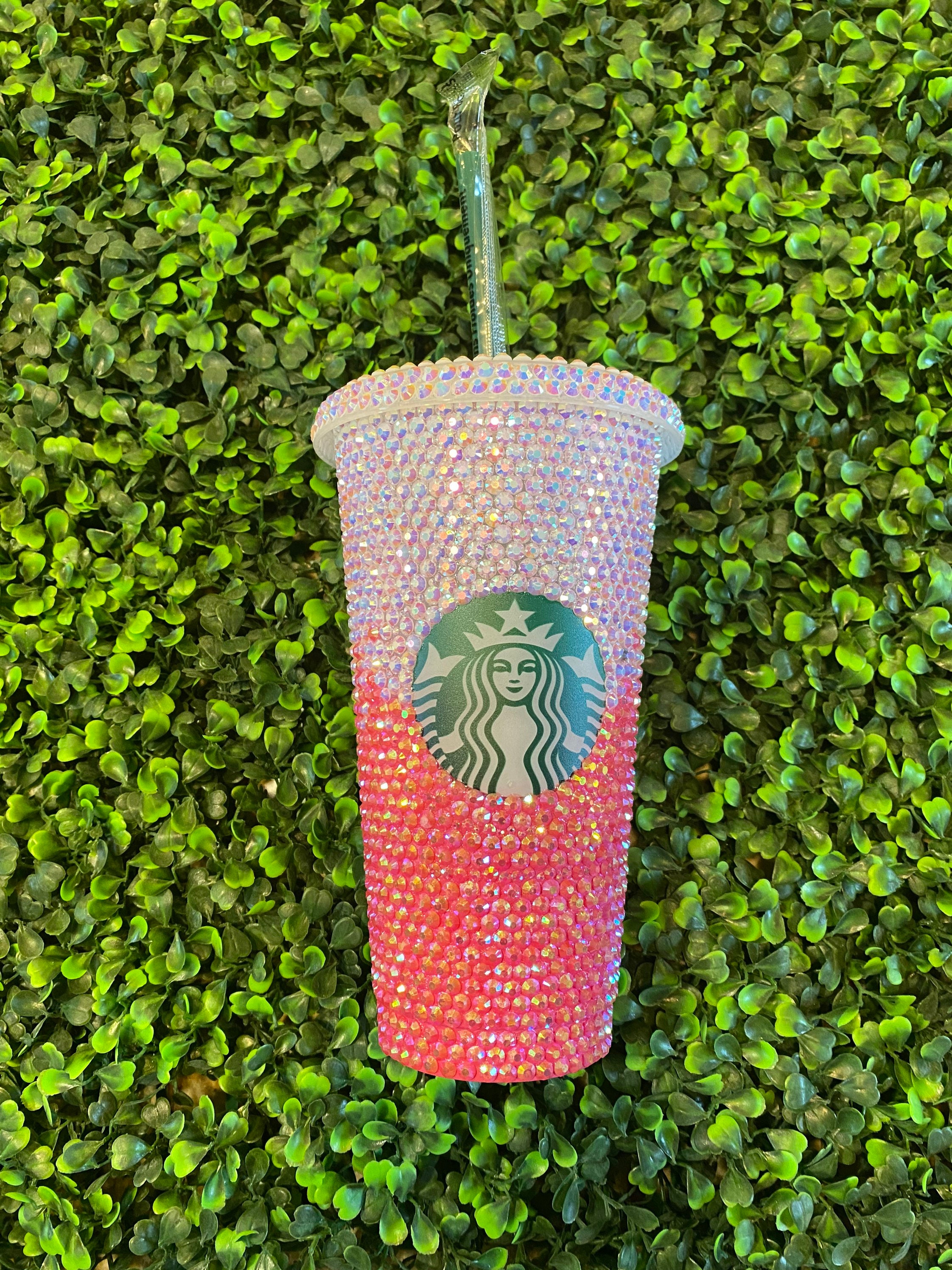 bedazzled starbucks tumbler