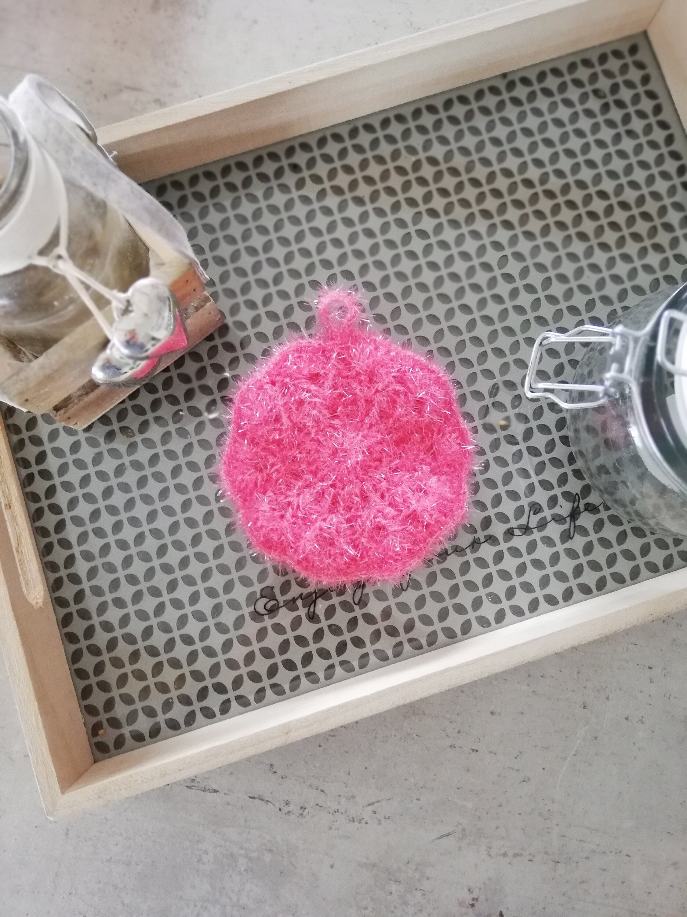 Eponge Tawashi Au Crochet Zéro Déchet