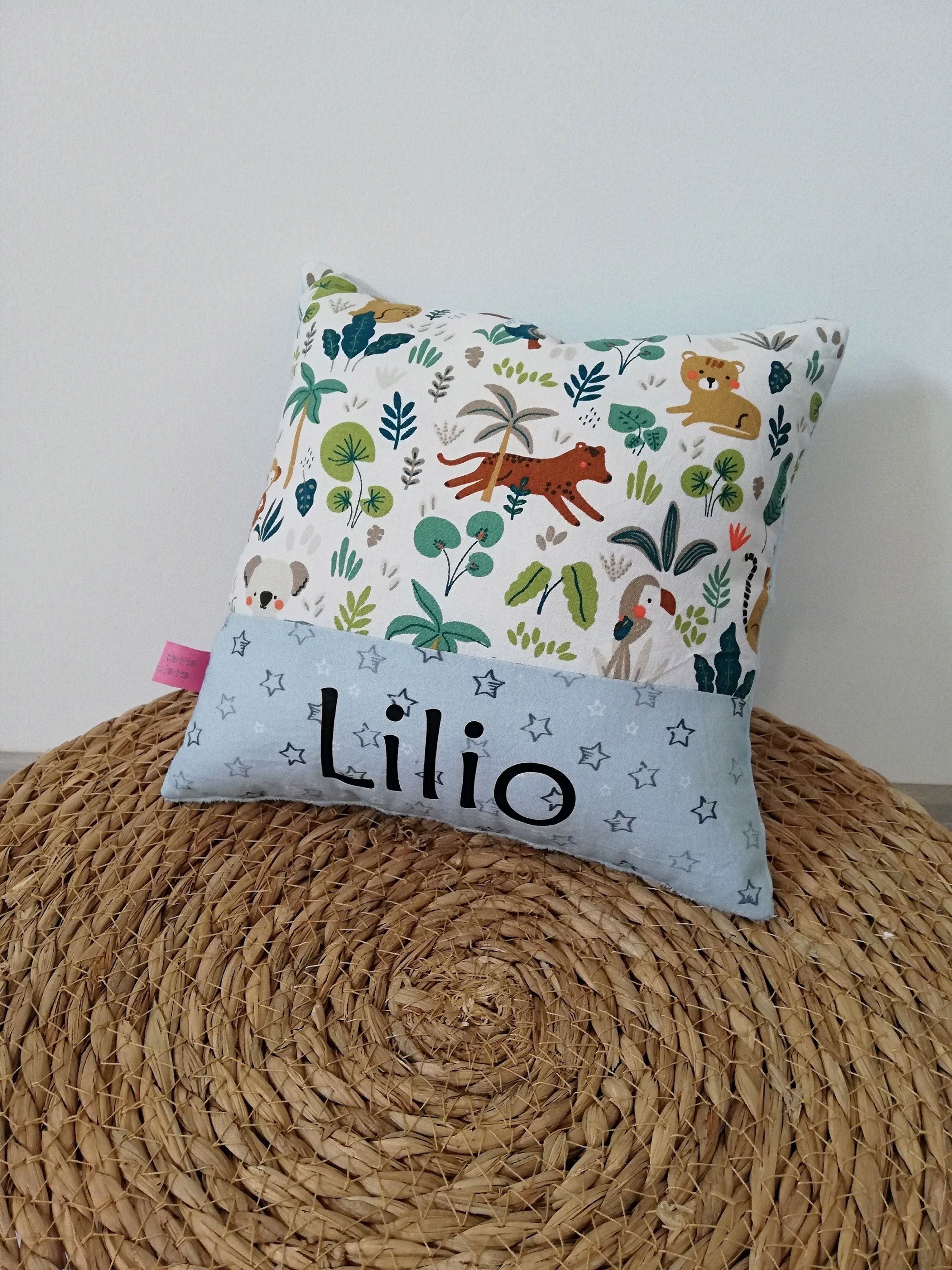 Coussin Personnalise De Filles Etsy France