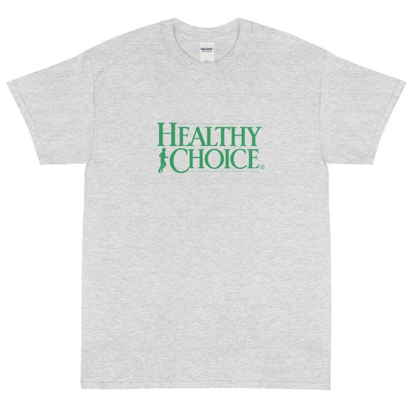 Healthy Choice t-shirt- Inspired by vintage athletics and health club designs