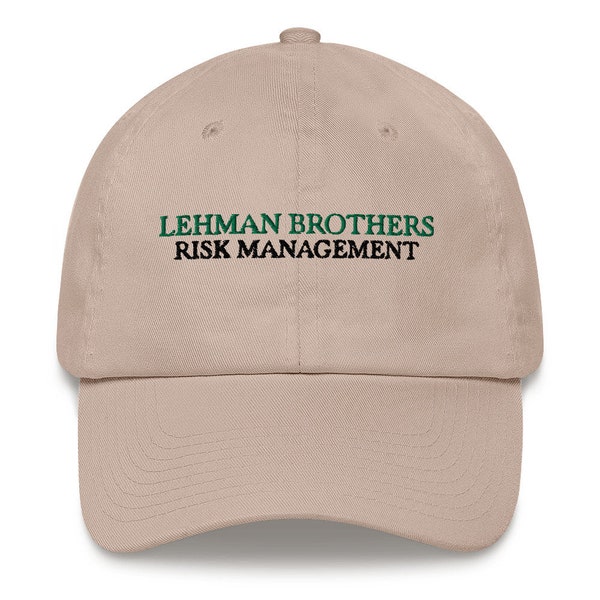 Lehman Brothers Risk Management Hat