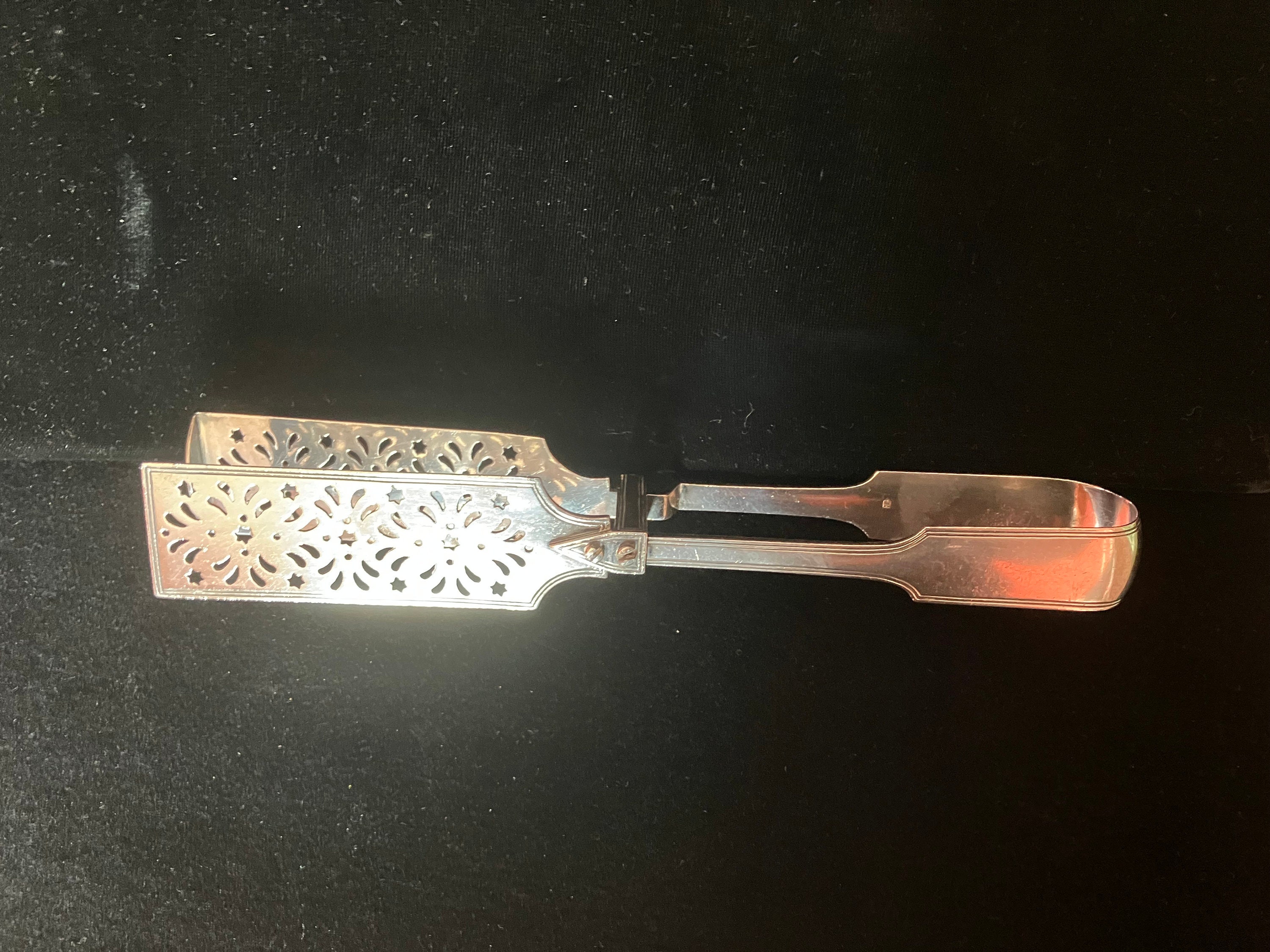 Vintage silver asparagus tongs - Etsy 日本