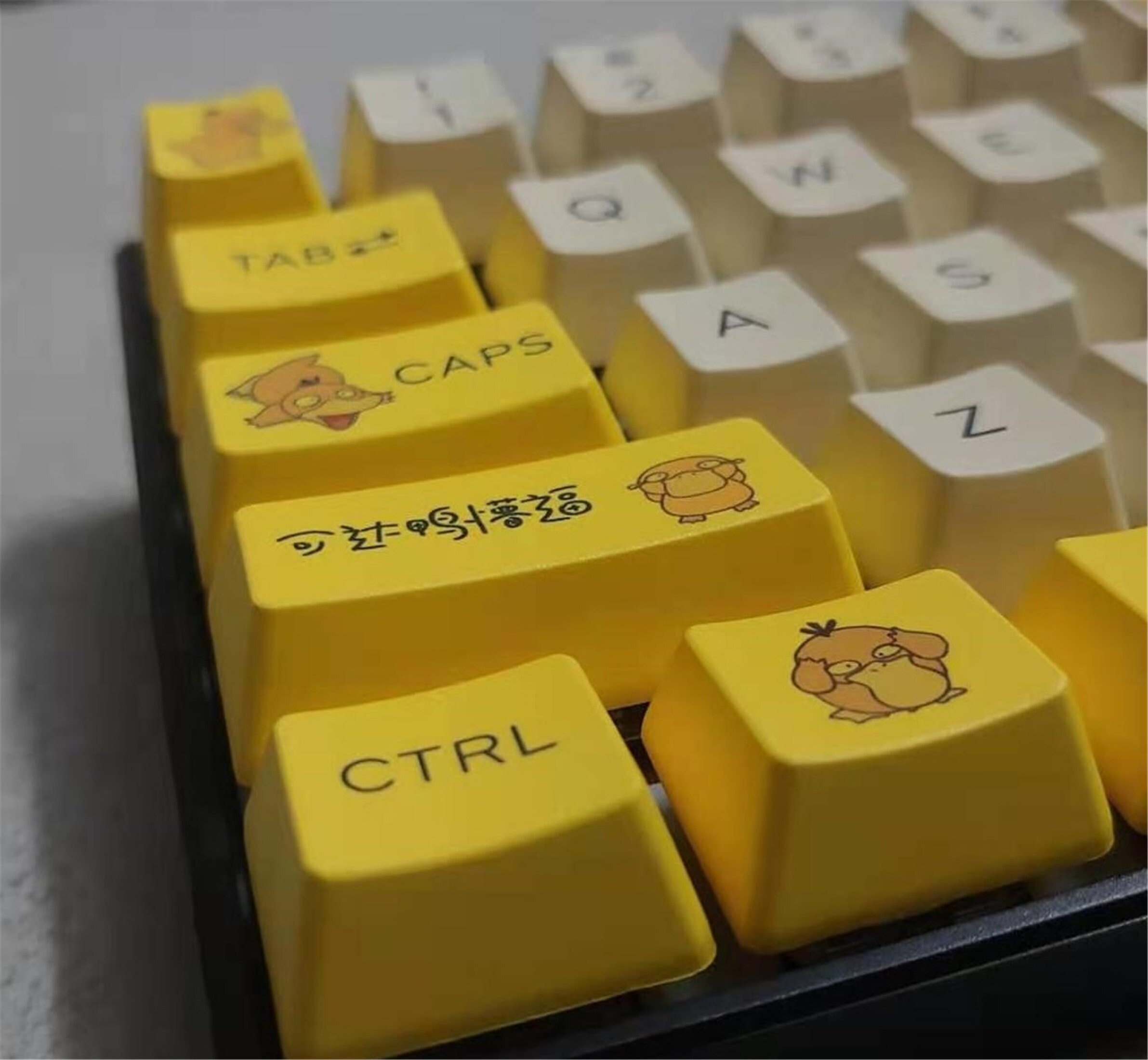 Duck Keycaps Set OEM Artisan Keycaps Set OEM 61 64 84 87 104 Etsy