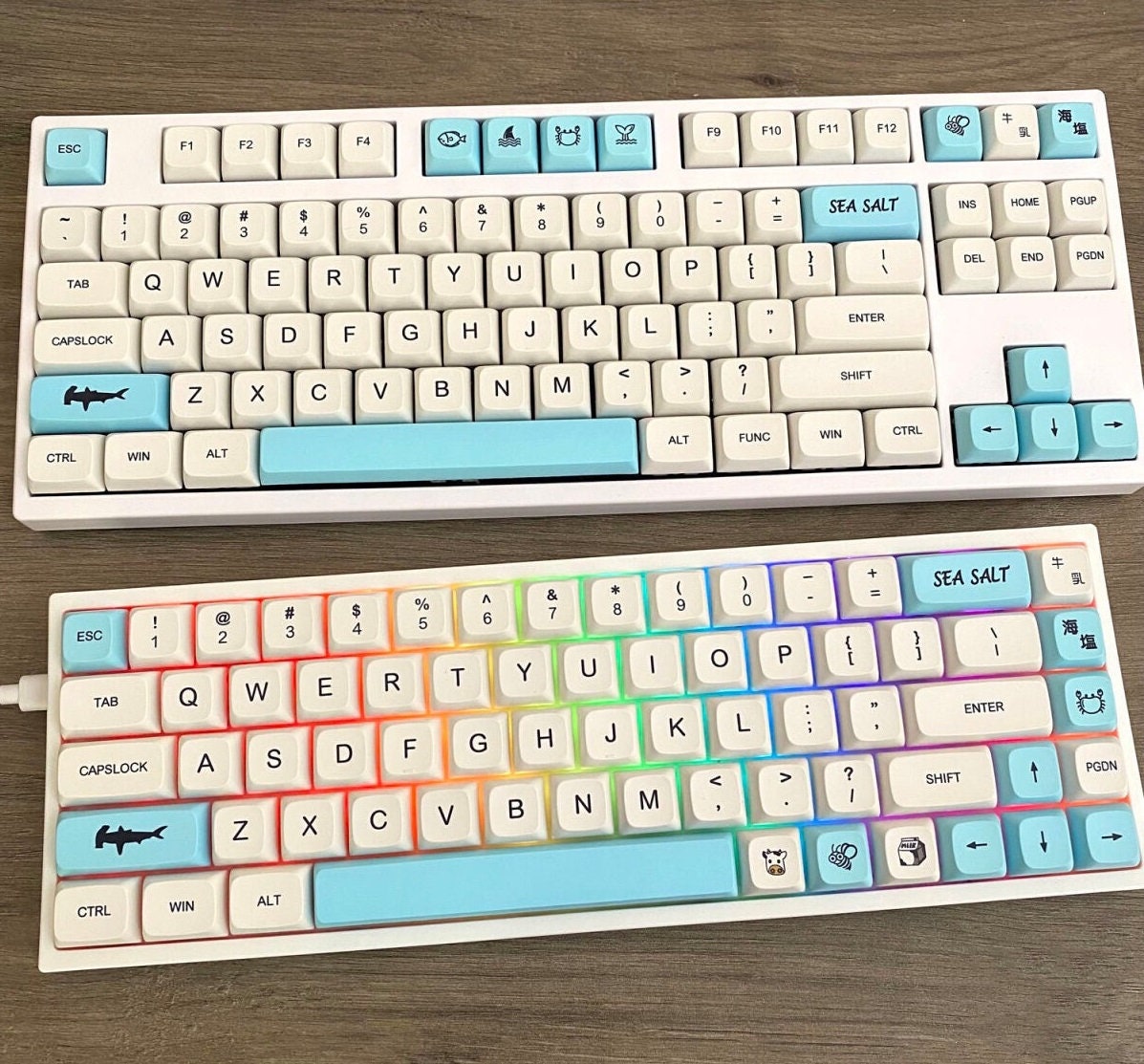 Hammerhead Sharks Keycaps Set XDA Mx Keycaps Artisan Keycaps Etsy Canada