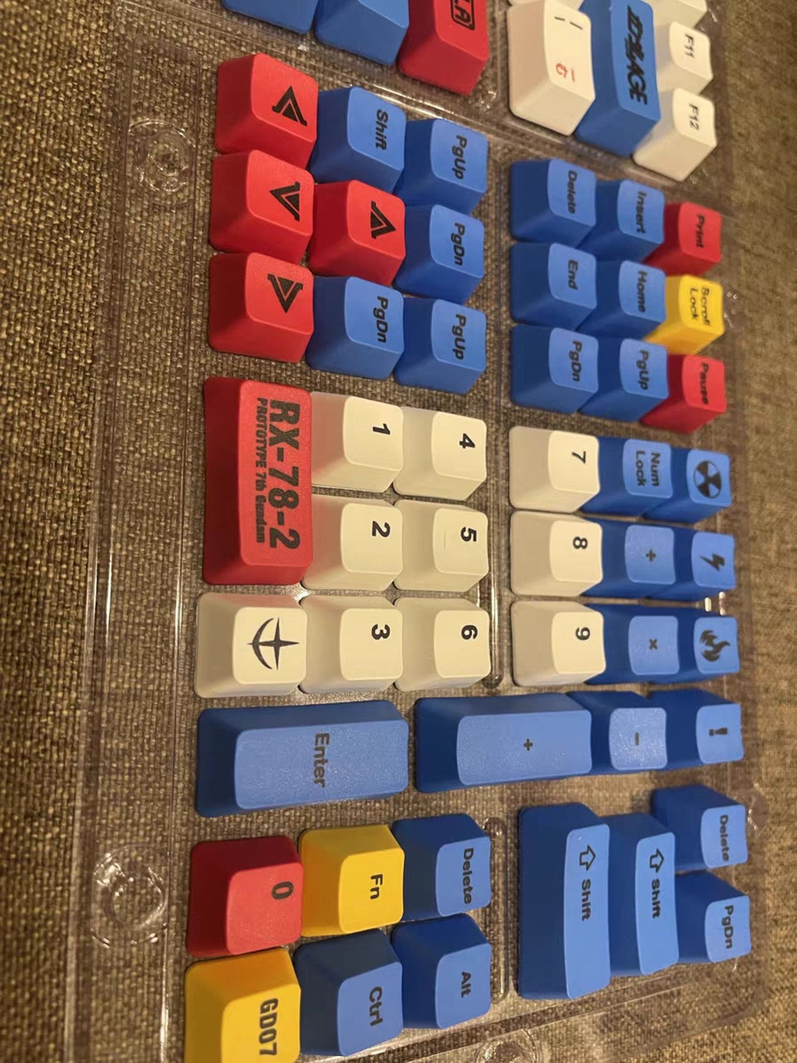 Gaming Keycaps Set OEM Mx Keycaps Artisan Keycaps Set Etsy