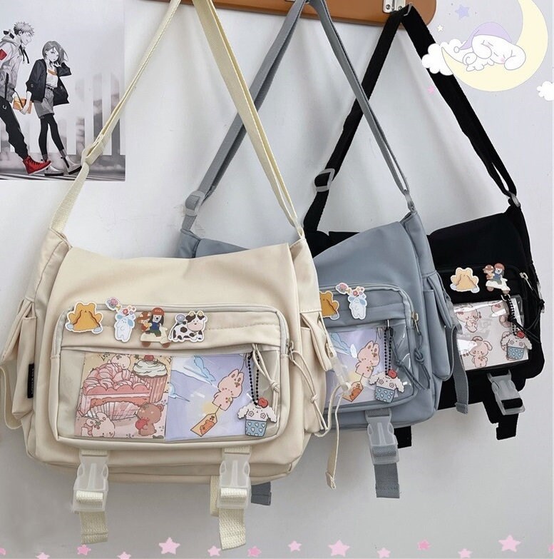 Kawaii Ita Bag Messenger Bag Ita Bag Crossbody bag Ita Bag Etsy