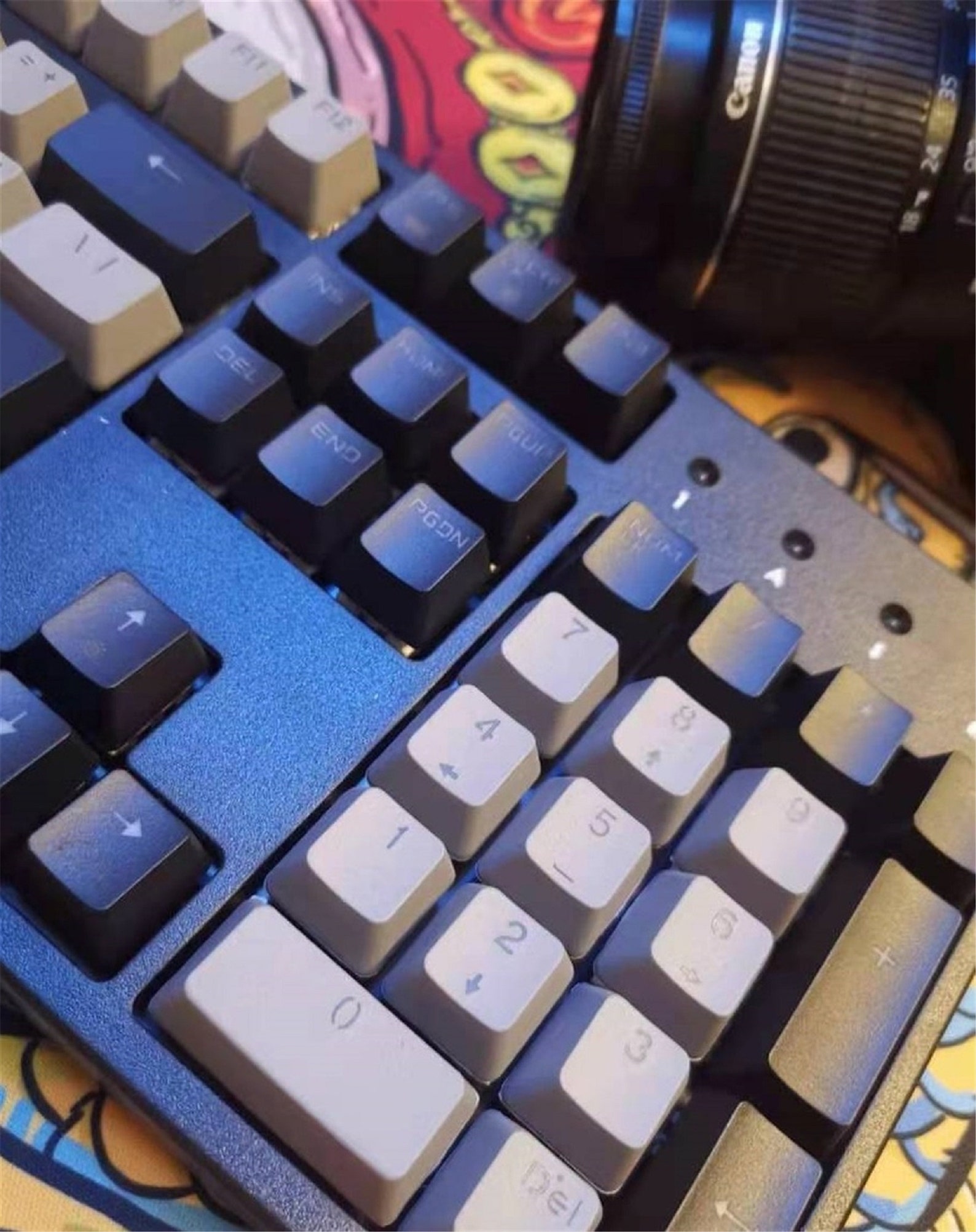 Dark Gray Keycaps Set OEM Artisan Keycaps 61 / 87 / 104 / Etsy