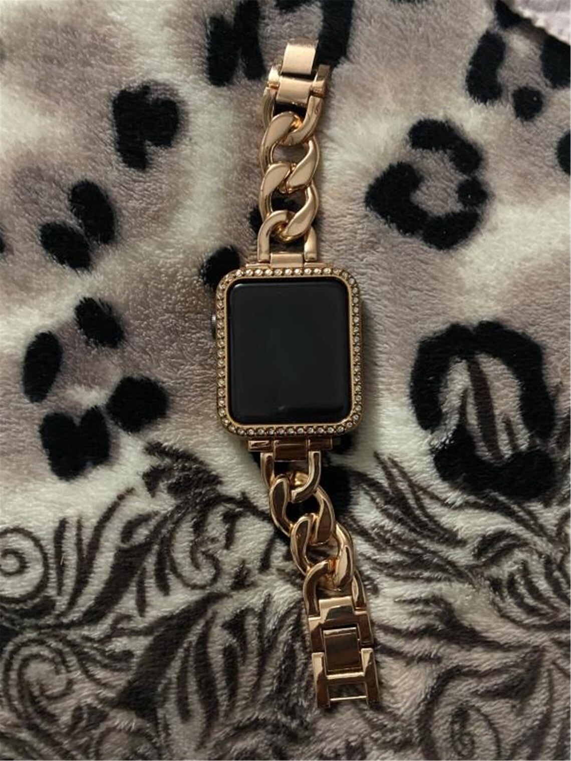 Chain Apple Watch Band Gold IWatch Band Chain 38mm 40mm 42mm Etsy