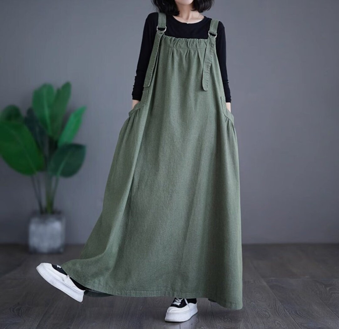Free Market brand size Large heavy denim dress main image 0