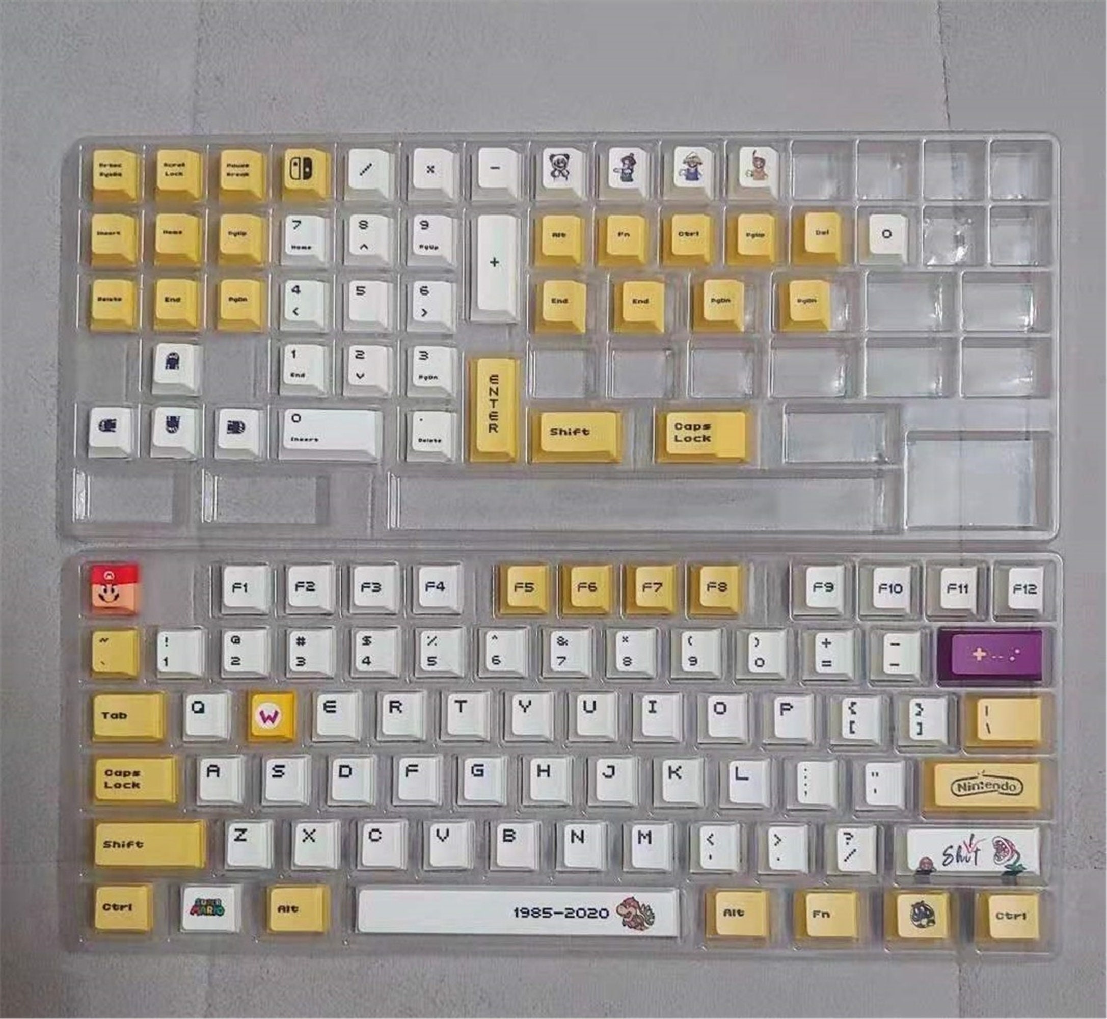 Gaming Keycaps Set Cherry OEM Keycaps PBT 61/64/84/104/108 Etsy