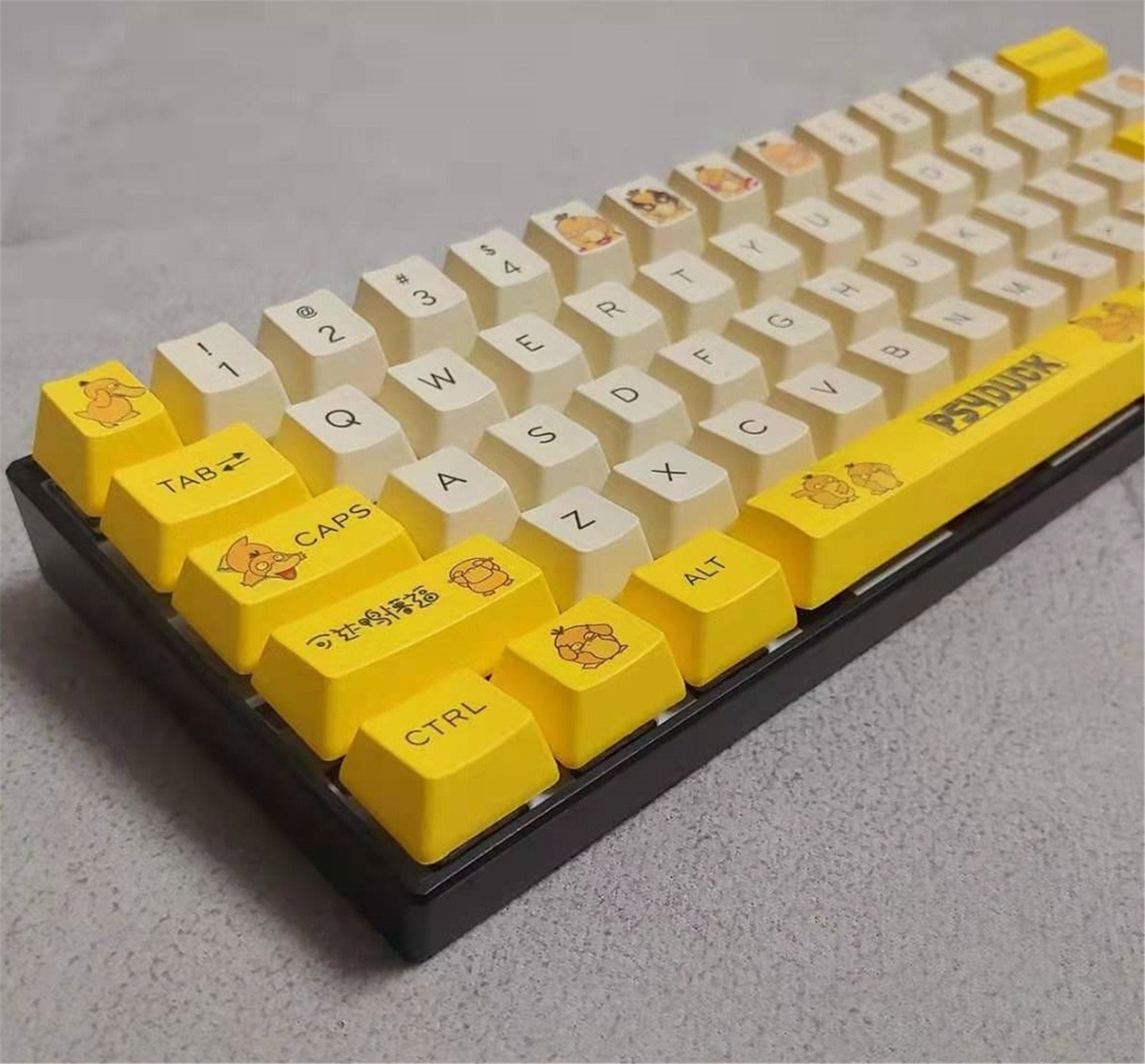 Duck Keycaps Set OEM Artisan Keycaps Set OEM 61 64 84 87 104 Etsy