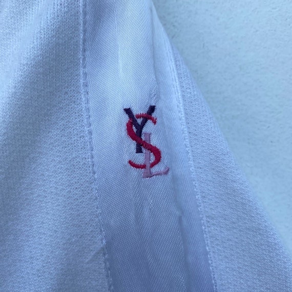 Yves Saint Laurent 1990s Logo Embroidered Sweatshirt – FRUIT