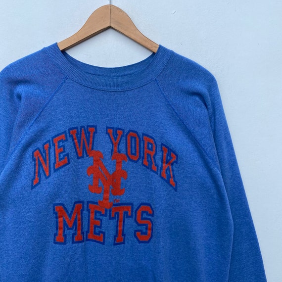 Vintage New York METS Sweatshirt Pullover Jumper … - image 3