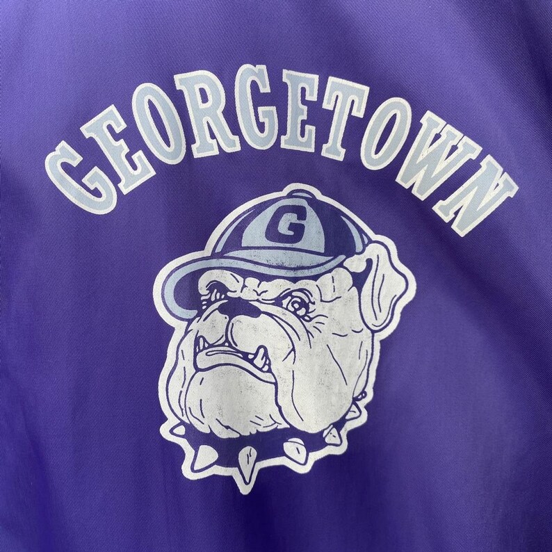 Georgetown Lettering Vintage GEORGETOWN UNIVERSITY Light Jacket Sweater Large Size Pullover ...