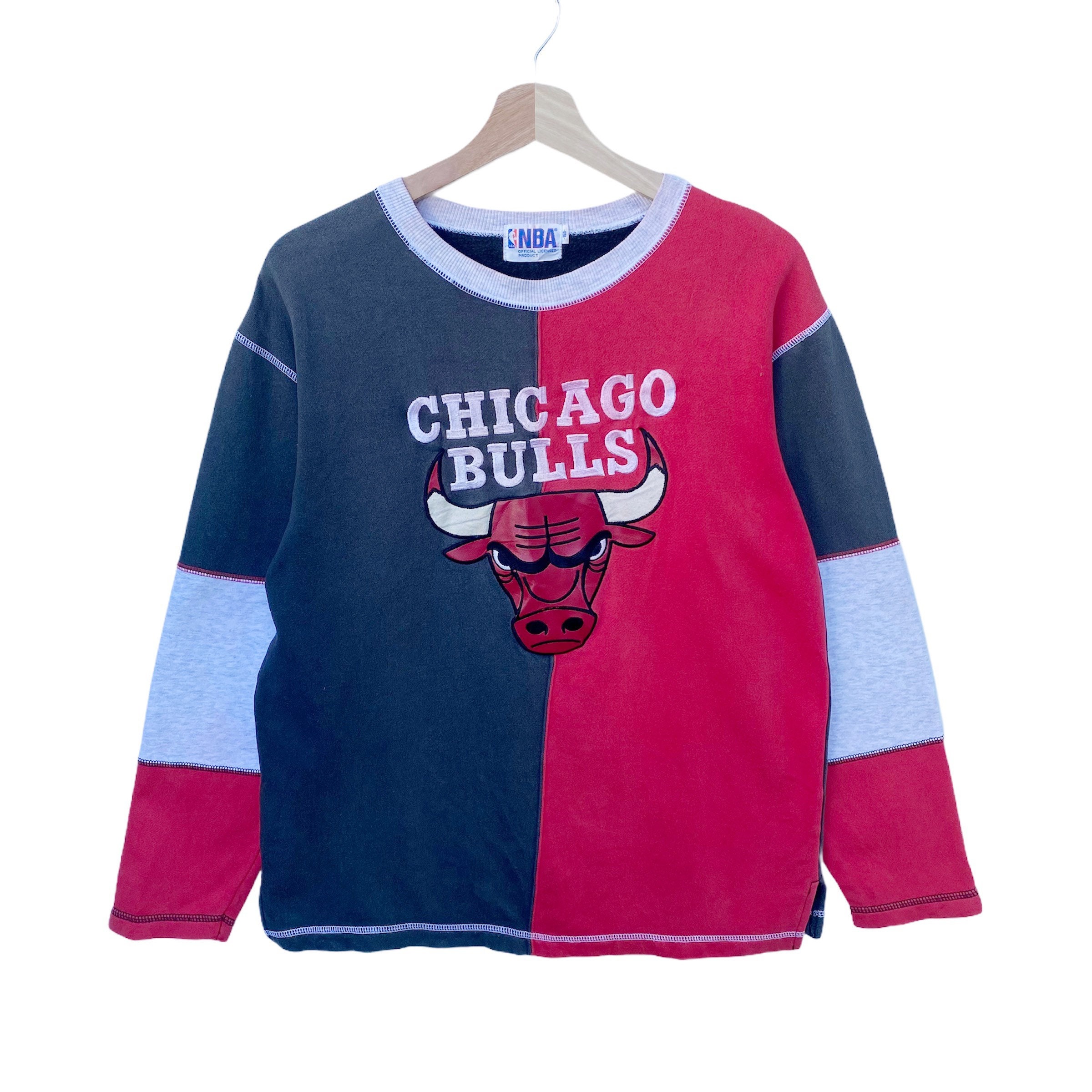 chicago bulls vintage pullover