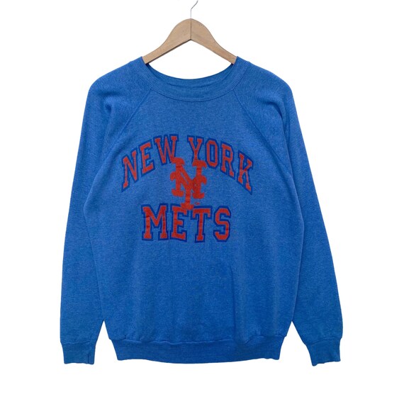 Vintage New York METS Sweatshirt Pullover Jumper … - image 1