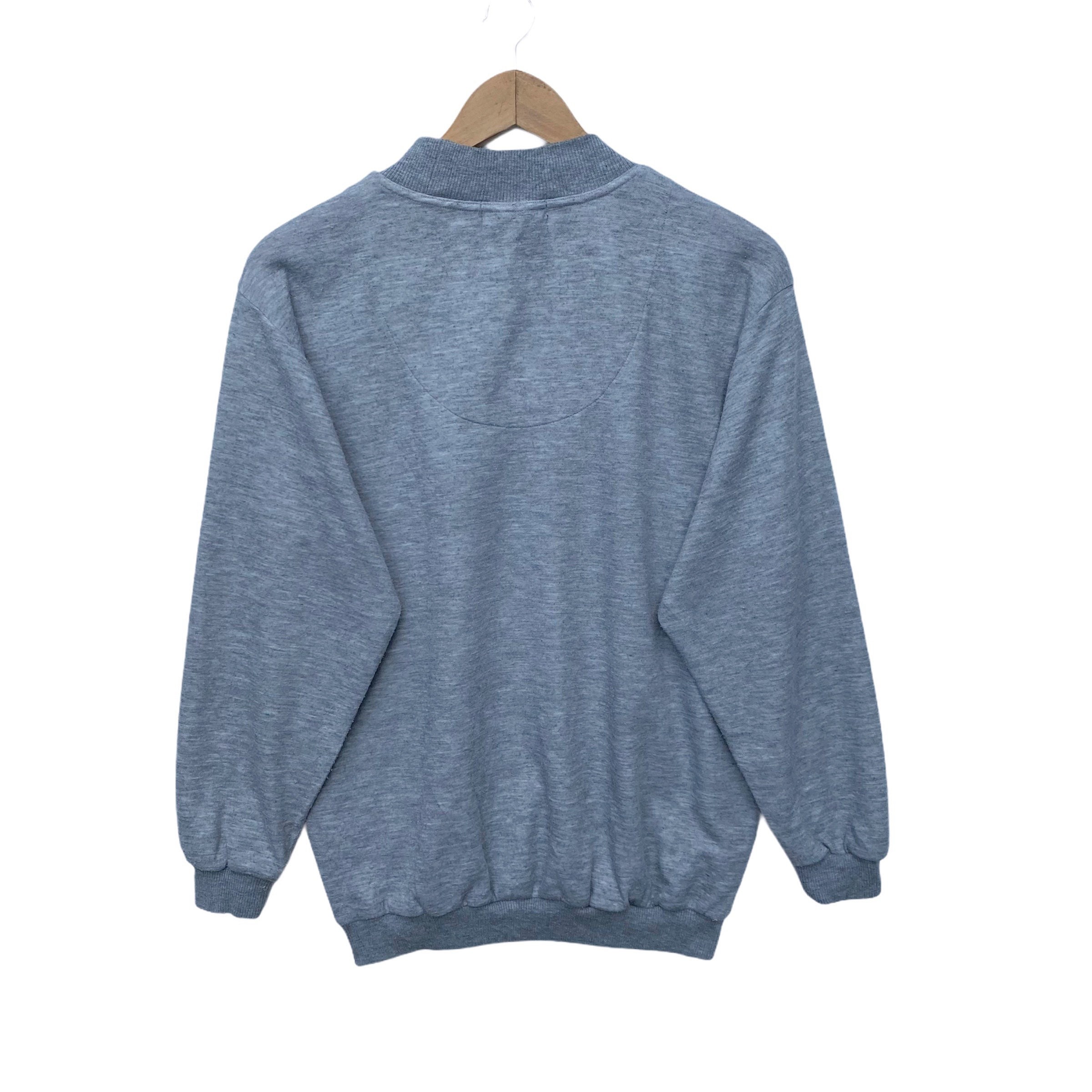 【VALENTINO】1990s Half Jip Logo S/S Knit Vintage LUCIANO VALENTINO Sweatshirt Sweater Pullover Jumper