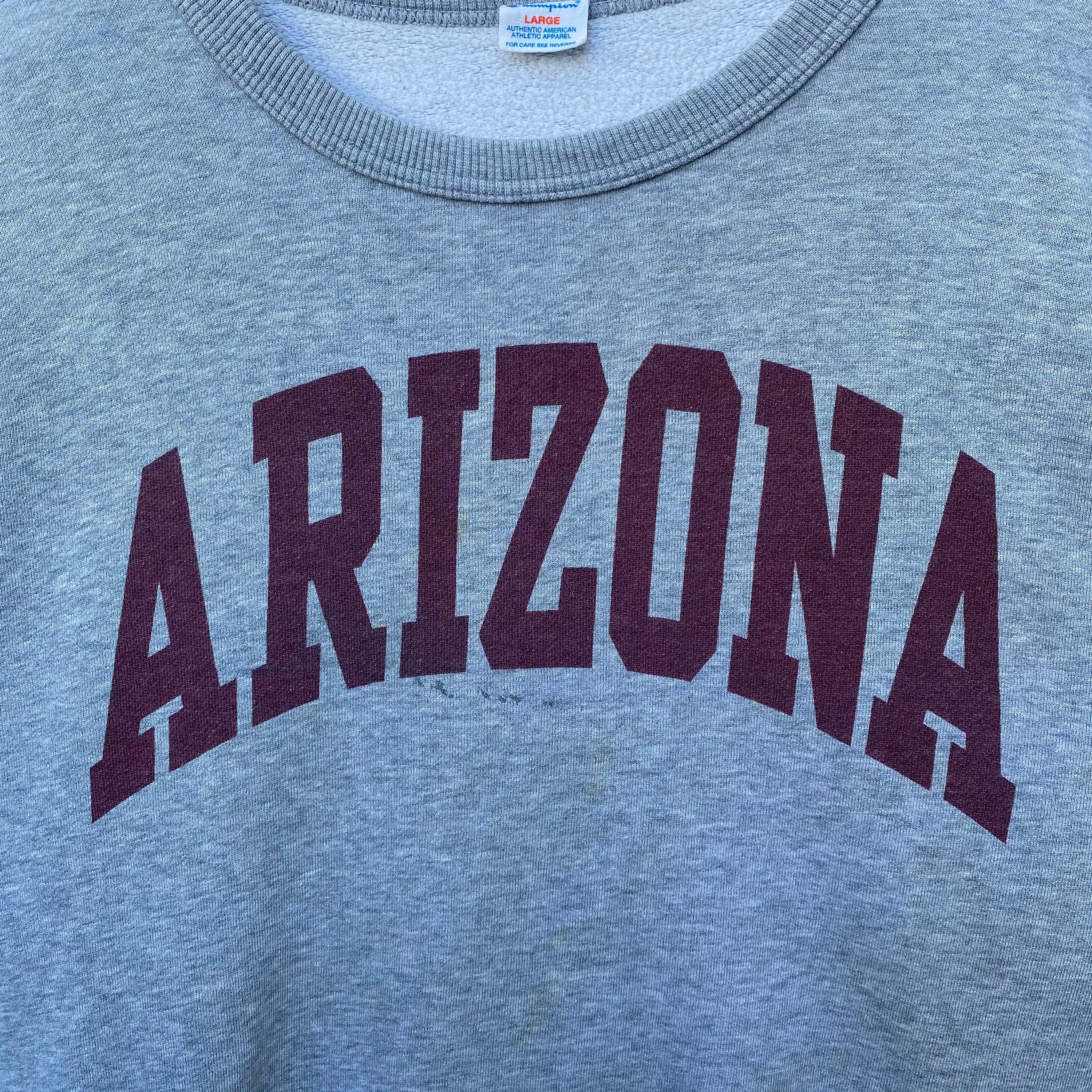 CHAMPION ARIZONA Sweatshirt Sweater Pullover Jumper Large Size 