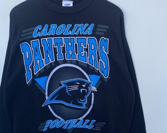 Vintage 1993 CAROLINA PANTHERS Nfl Sweatshirt Sweater Crew Neck