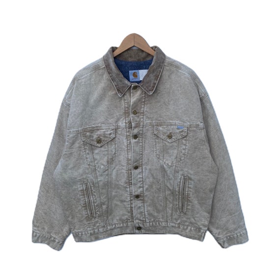 Vintage CARHARTT JACKET Sweater Size Extra Large … - image 1