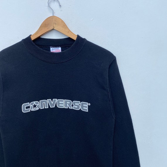 Vintage CONVERSE Sweatshirt Sweater Pullover Jump… - image 3