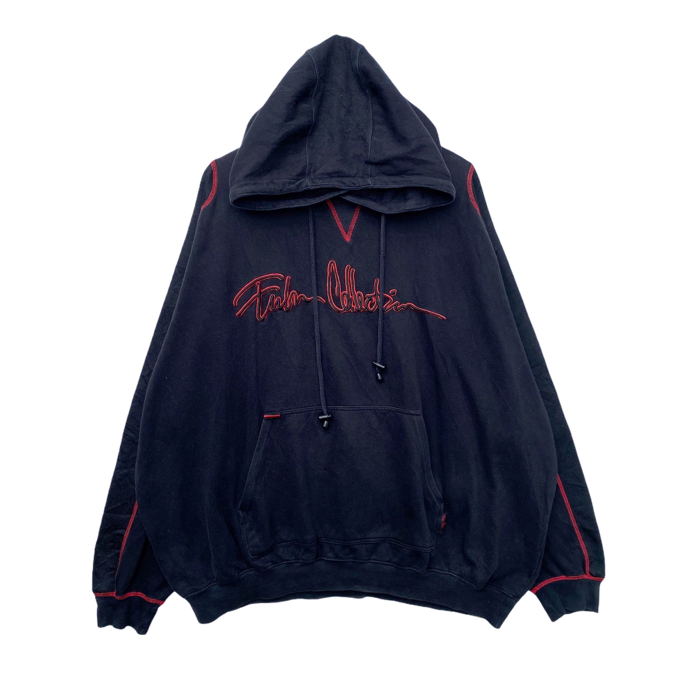 FUBU COLLECTION Hoodie Sweater Pullover Jumper Oversize Black | Etsy