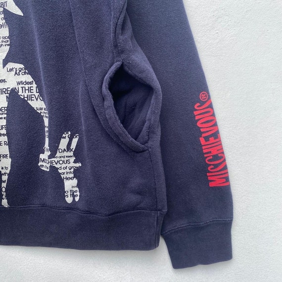 Vintage MISCHIEVOUS Sweatshirt Sweater Pullover Jumper Large