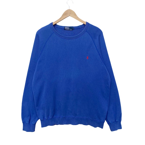 Vintage POLO RALPH LAUREN Small Logo Sweatshirt Sweater | Etsy