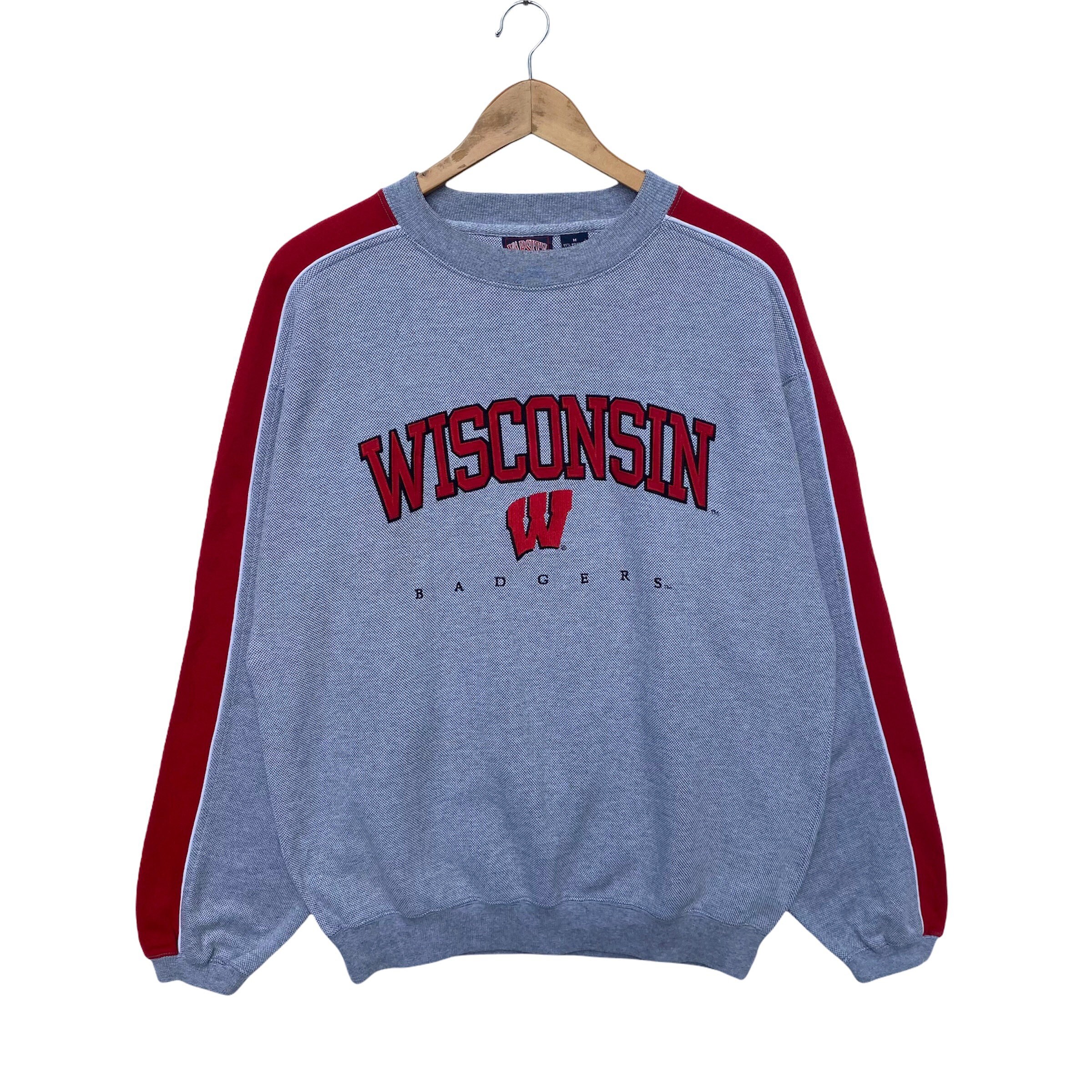wisconsin badgers crewneck