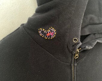 Vintage TSUMORI CHISATO Hoodie Zipper Sweater Long Sleeve Large