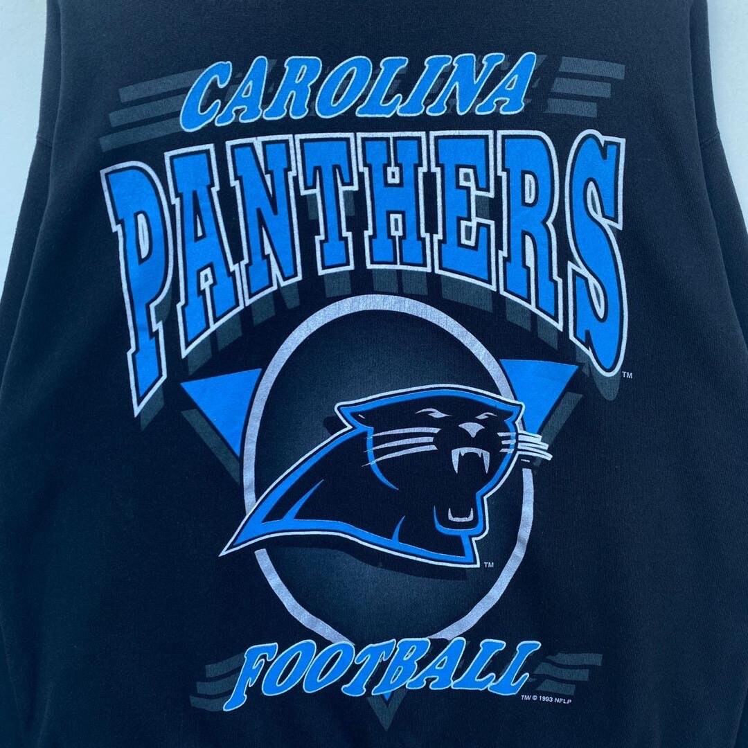 Vintage 1993 CAROLINA PANTHERS Nfl Sweatshirt Sweater Crew Neck