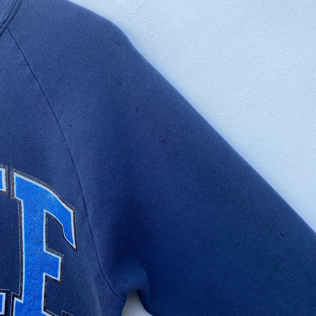 Sweat à Capuche Vintage Duke University Années 80 – Taille M – Blanc – Avec Poche – Très Bon état