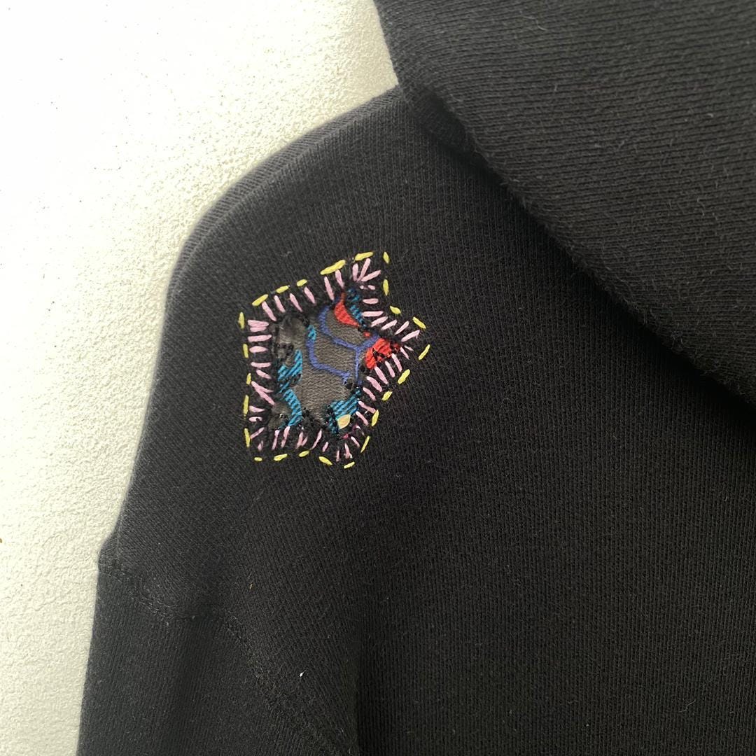 Vintage TSUMORI CHISATO Hoodie Zipper Sweater Long Sleeve Large
