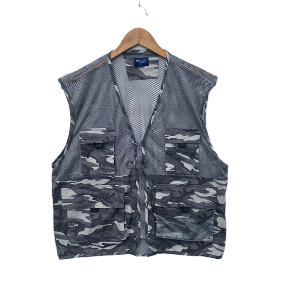 Multi-pocket Camouflage Vest Multi Purpose Equipment Sleeveless