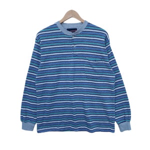 MR JUNKO RED Sweatshirt Long Sleeve Stripe Shirt Pullover Jumper Hip Hop Swag Rap Tee Nice Design Striped Medium Streetwear