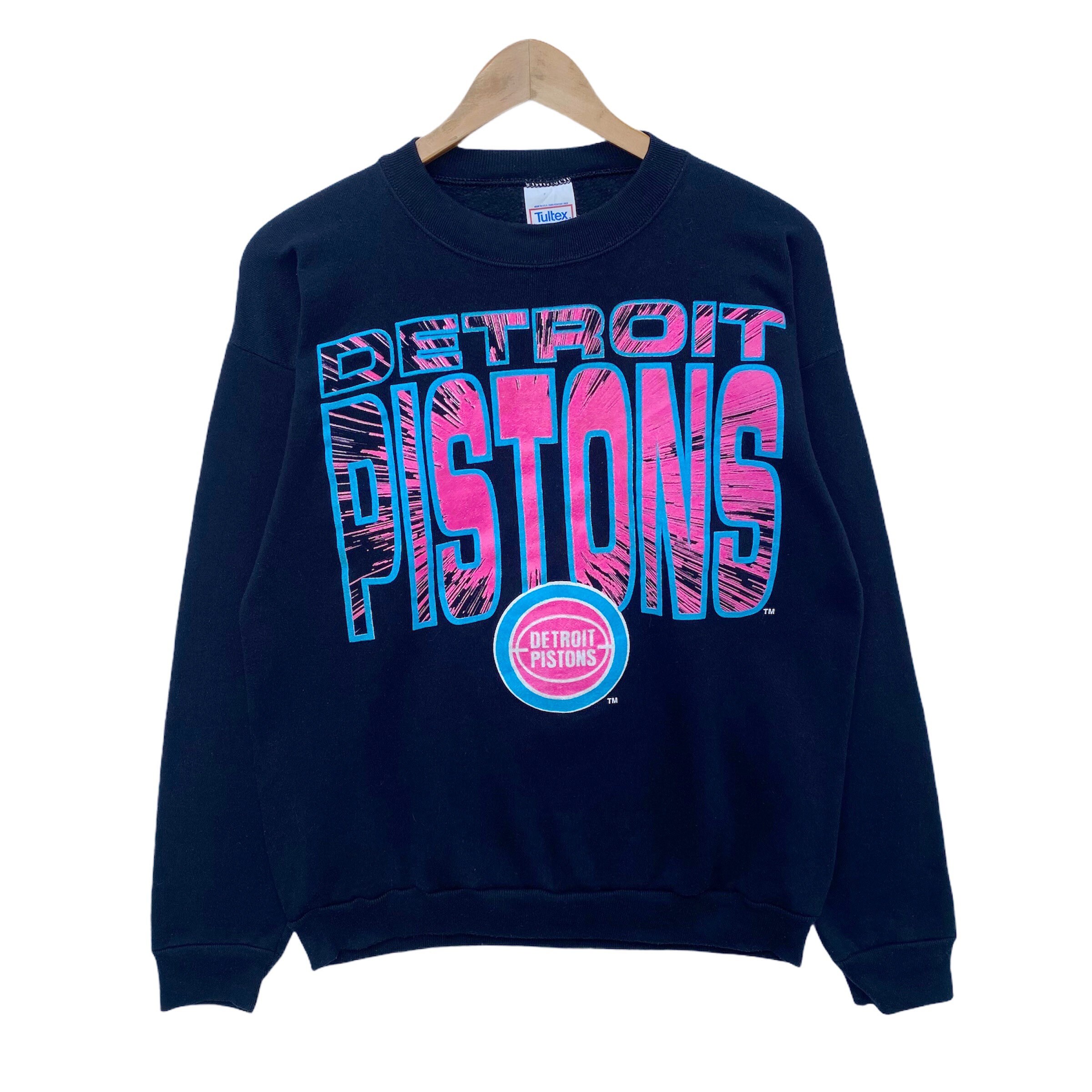 Vintage DETROIT PISTONS NBA Sweatshirt Sweater Crew Neck Etsy
