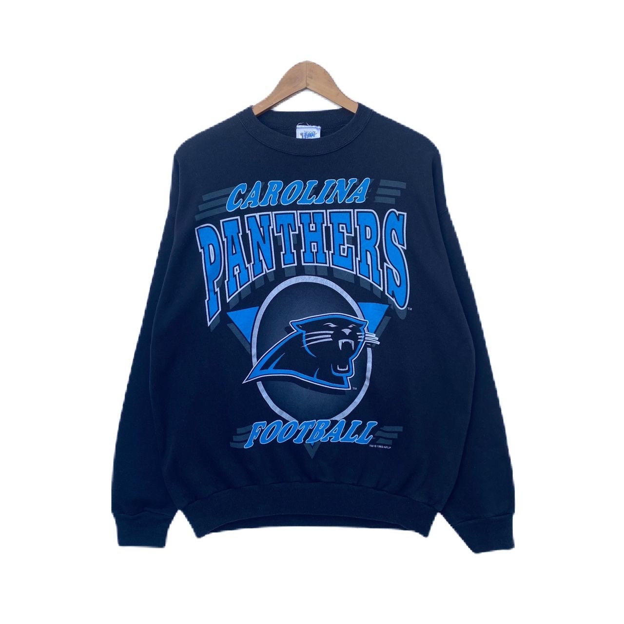 Vintage 1993 CAROLINA PANTHERS Nfl Sweatshirt Sweater Crew Neck