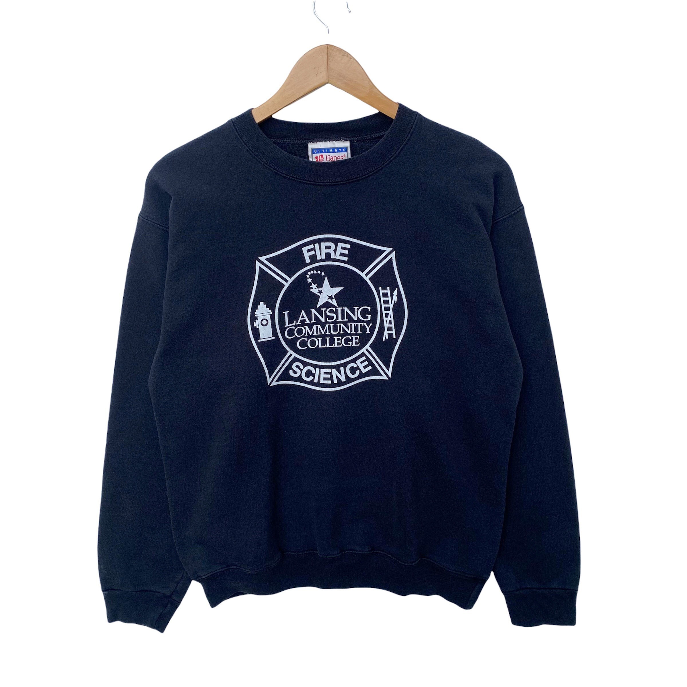 Vintage LANSING COMMUNITY COLLEGE Sweatshirt Sweater Pullover