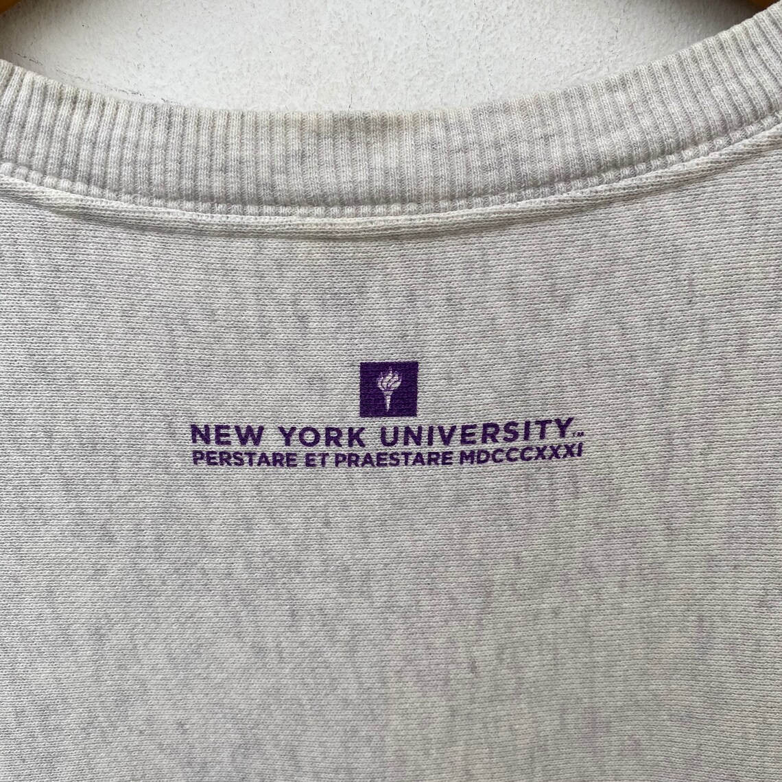 NEW YORK UNIVERSITY Sweatshirt Sweater Pullover Jumper Medium Etsy