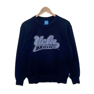 Vintage UCLA Bruins University Of California Sweatshirt Sweater Pullover Jumper Long Sleeve Medium Shirt Los Angeles College Black