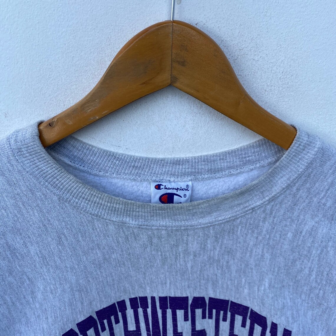 Vintage CHAMPION NORTHWESTERN Sweatshirt Sweater Pullover | Etsy