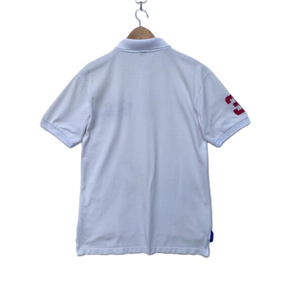 Vintage POLO RALPH LAUREN Small Logo Collared Shirt 90s Vtg White