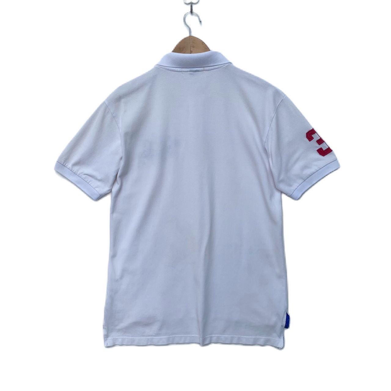 Vintage POLO RALPH LAUREN Small Logo Collared Shirt 90s Vtg White