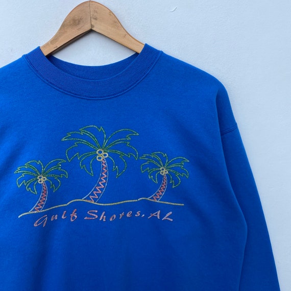 Vintage GULF SHORES Alabama Sweatshirt Sweater Pu… - image 3